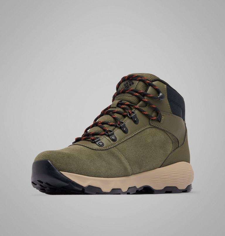 Men's Newton Wander Boot, Color: Peatmoss, Tangy Orange, image 7