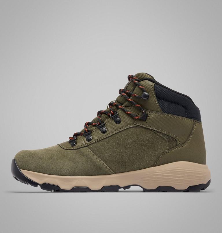Men's Newton Wander Boot, Color: Peatmoss, Tangy Orange, image 6