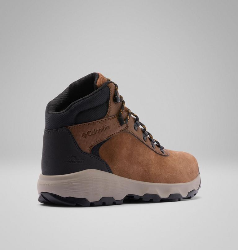 Men's Newton Wander Walking Boot, Color: Nutmeg, Black, image 9