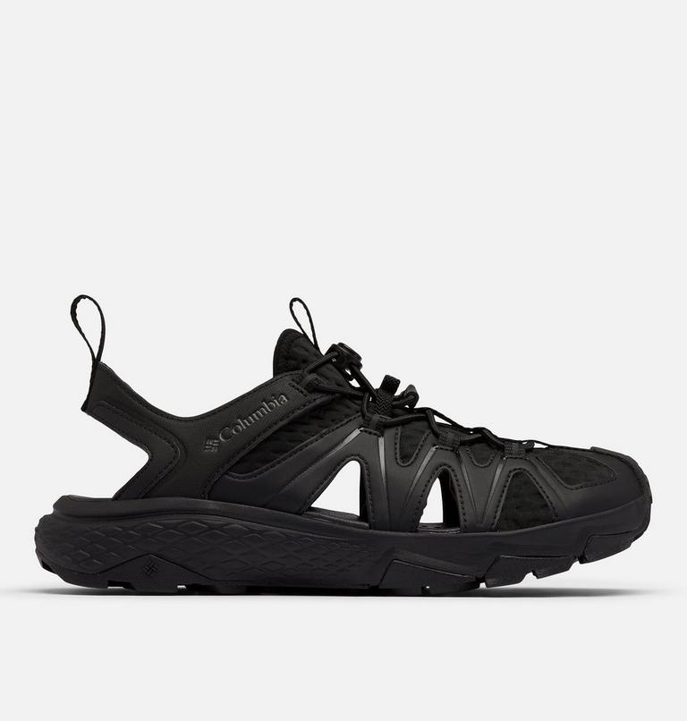 Men's Peakfreak Rush Shandal, Color: Black, Black Reflective, image 1