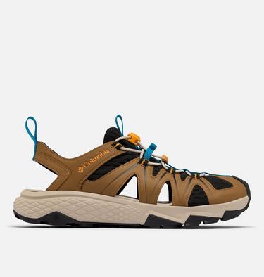 Men's Peakfreak Rush Shandal, Color: Delta, Mango, image 1
