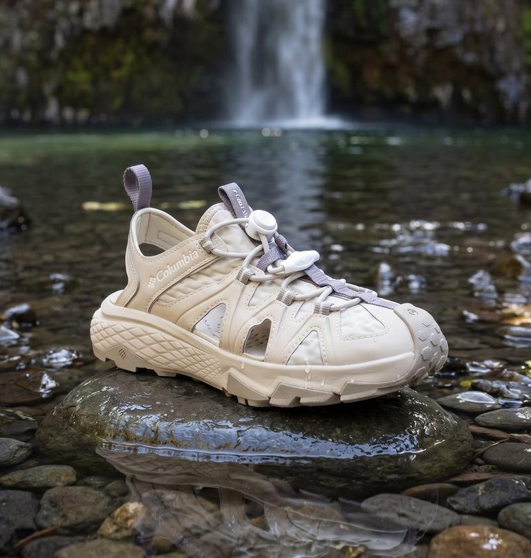 Women's Peakfreak Rush Shandal, Color: Dark Stone, Granite Purple, image 11