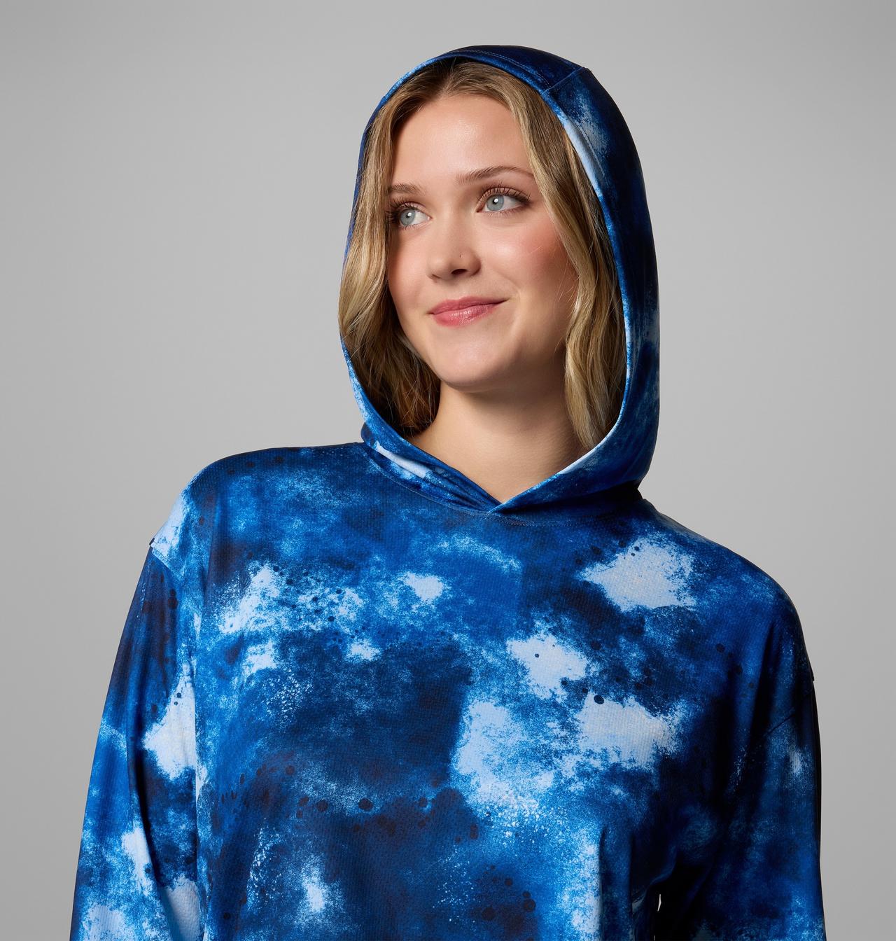 Women's PFG Solar Stream™ Printed Hoodie | 487 | XS 4