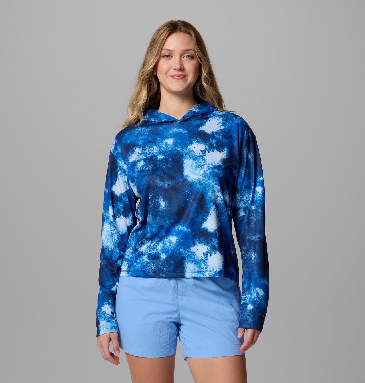 Women's PFG Solar Stream™ Printed Hoodie | 487 | XS 1