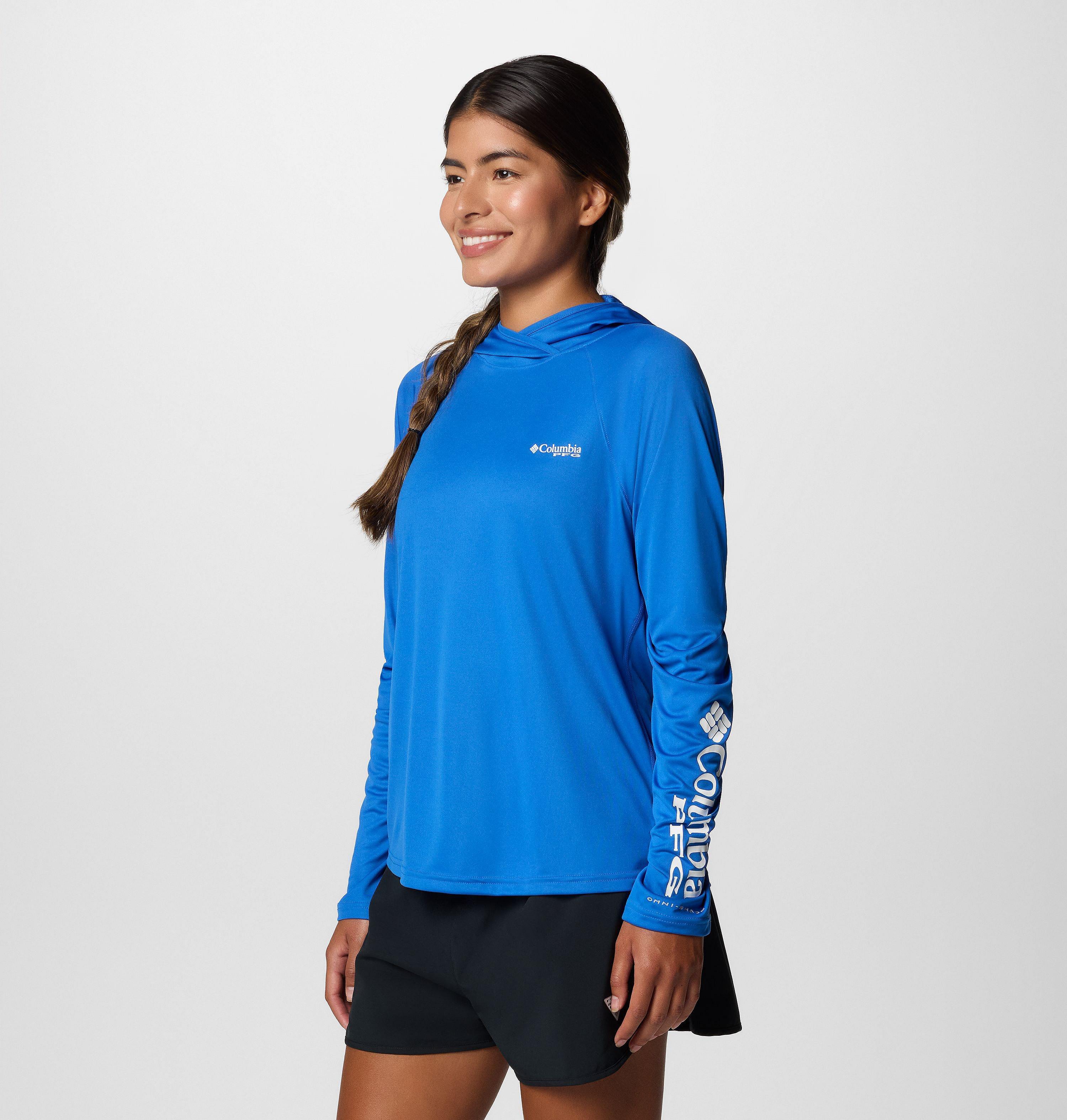 Women's PFG Tidal Tee II Hoodie | 487 | XS 3