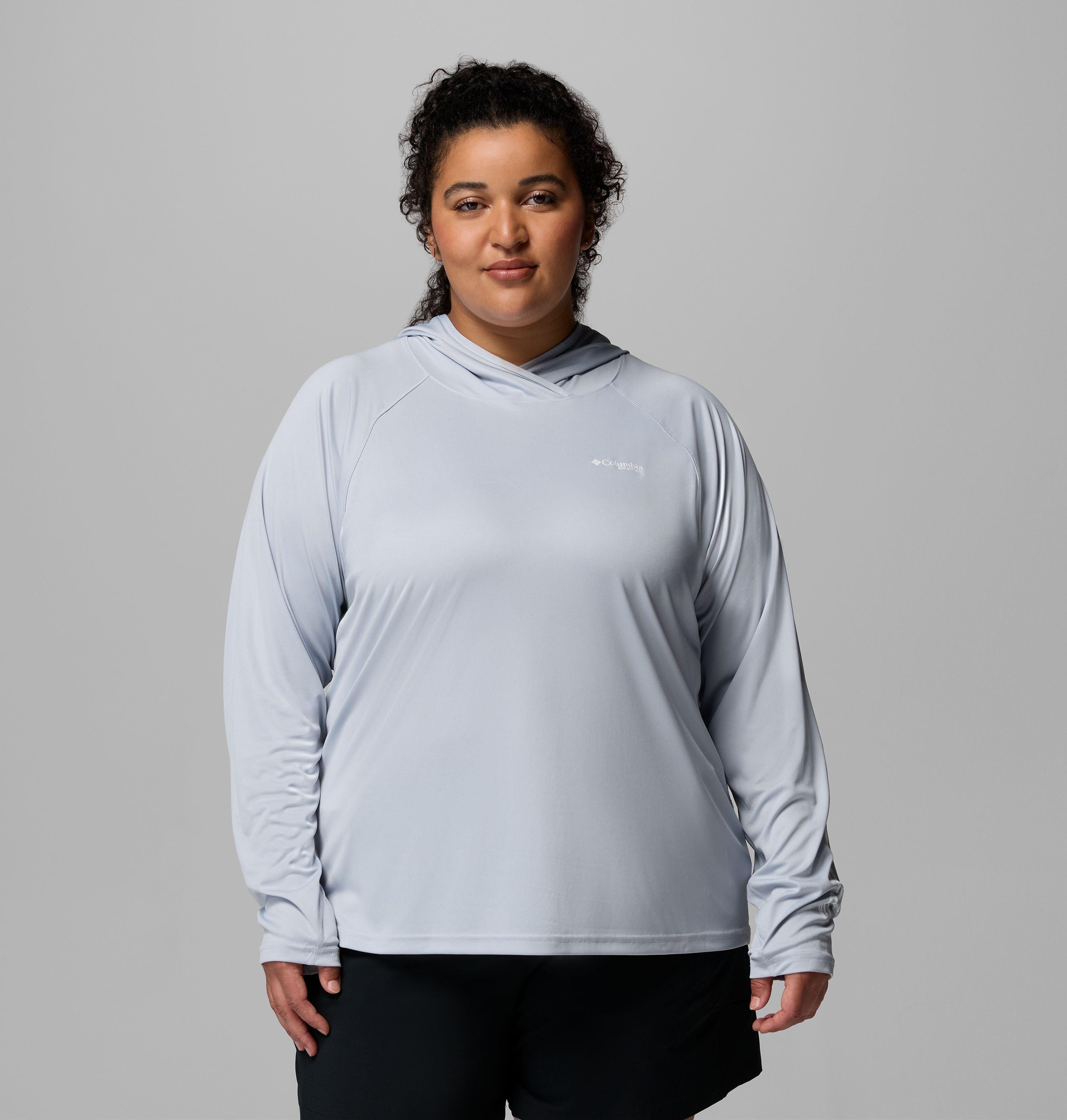 FLOW OMNI レディースMサイズ Women's PFG Tidal Tee II Hoodie - Plus Size | Columbia