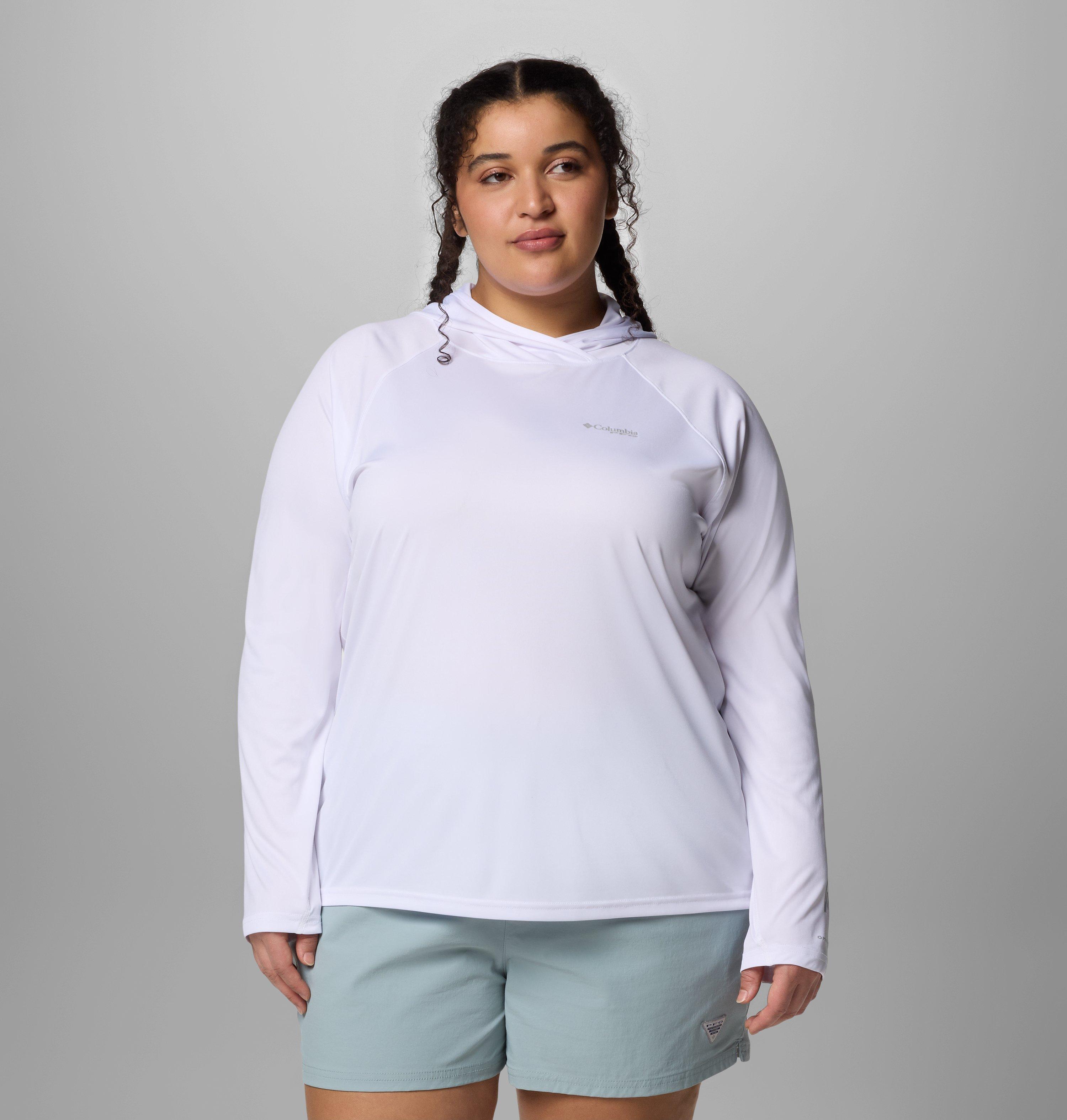 Columbia Women's PFG Tidal Tee  II Hoodie - Plus Size-