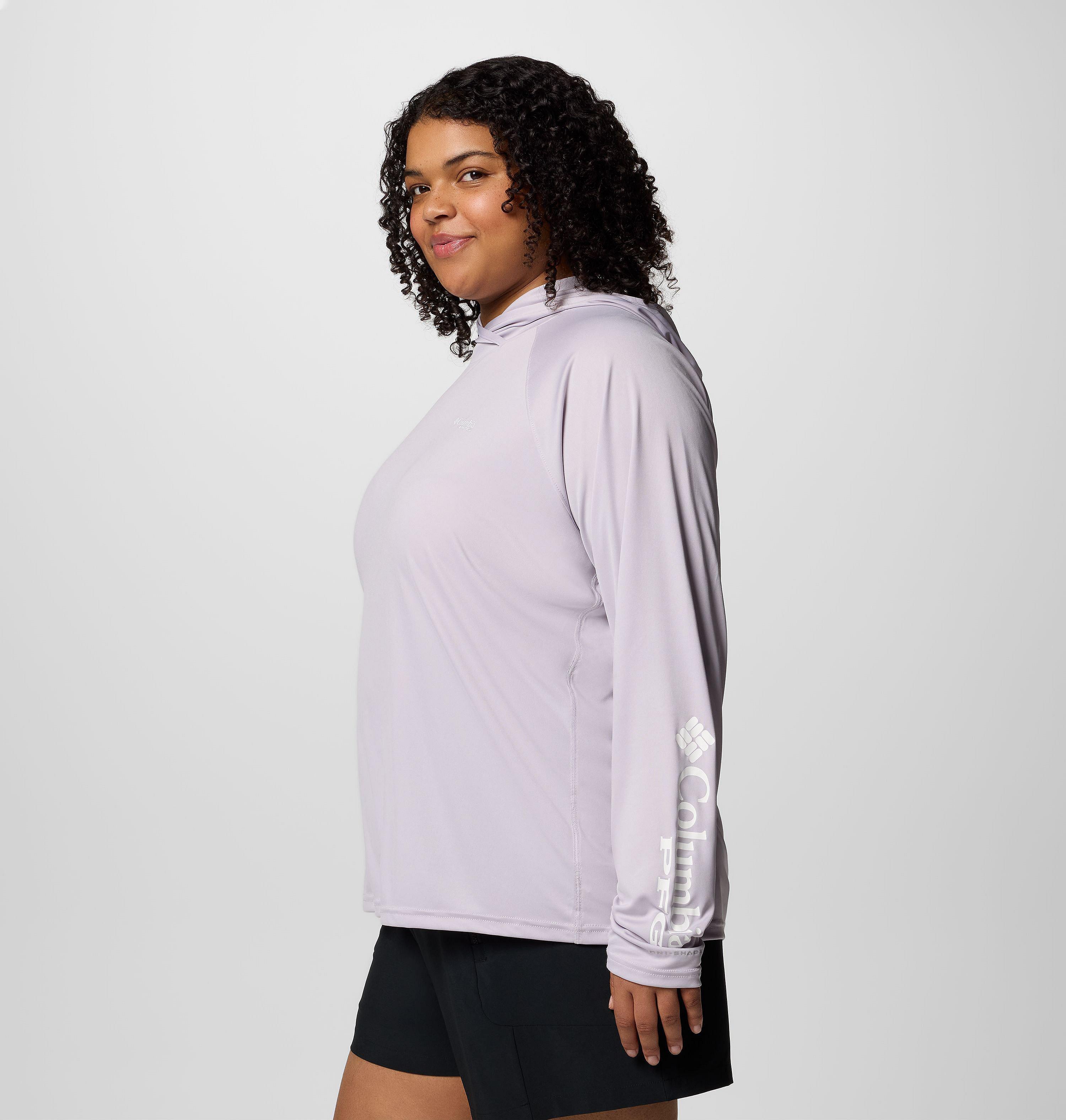 Women's PFG Tidal Tee II Hoodie - Plus Size 3