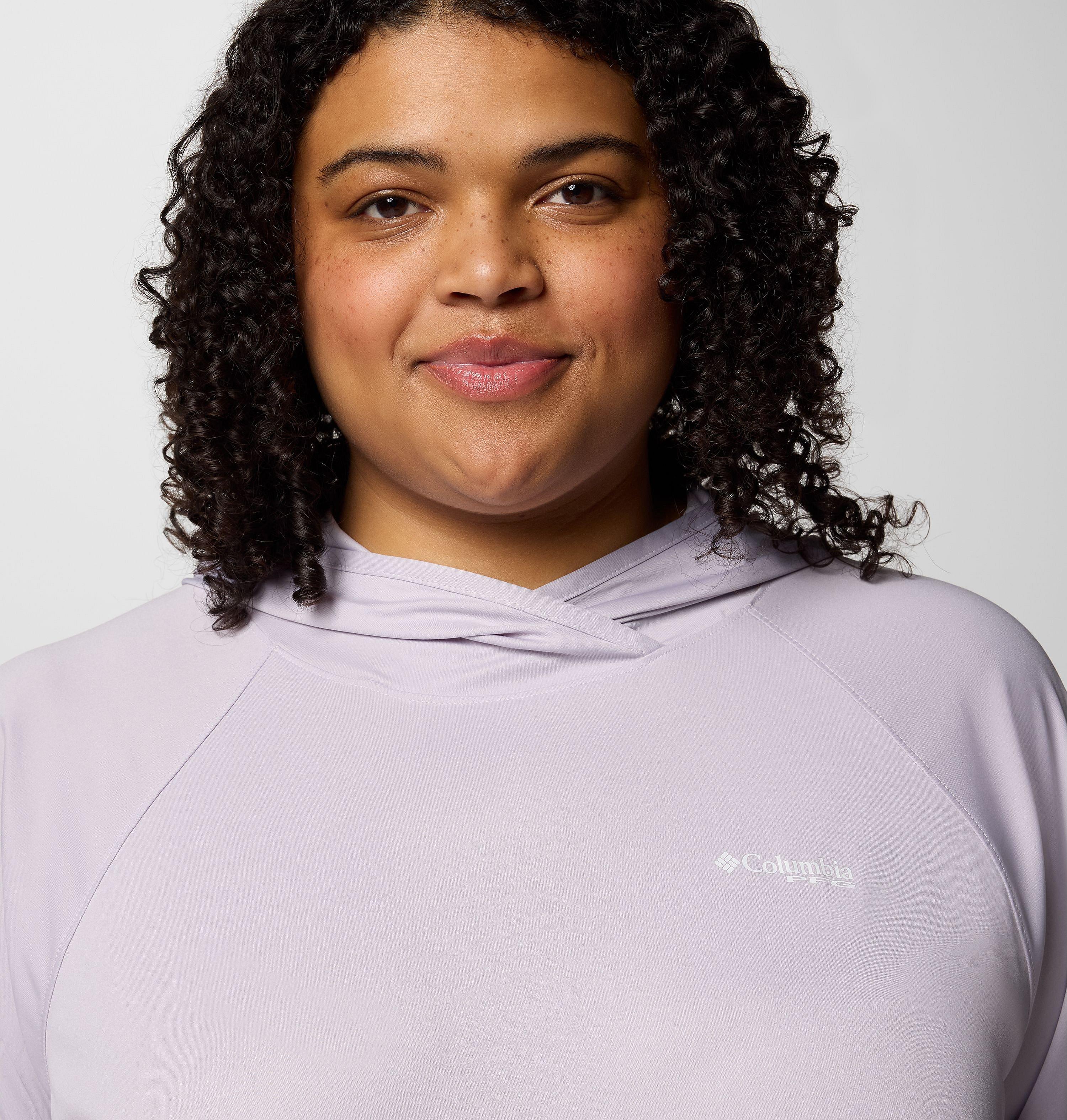 Women's PFG Tidal Tee II Hoodie - Plus Size 4