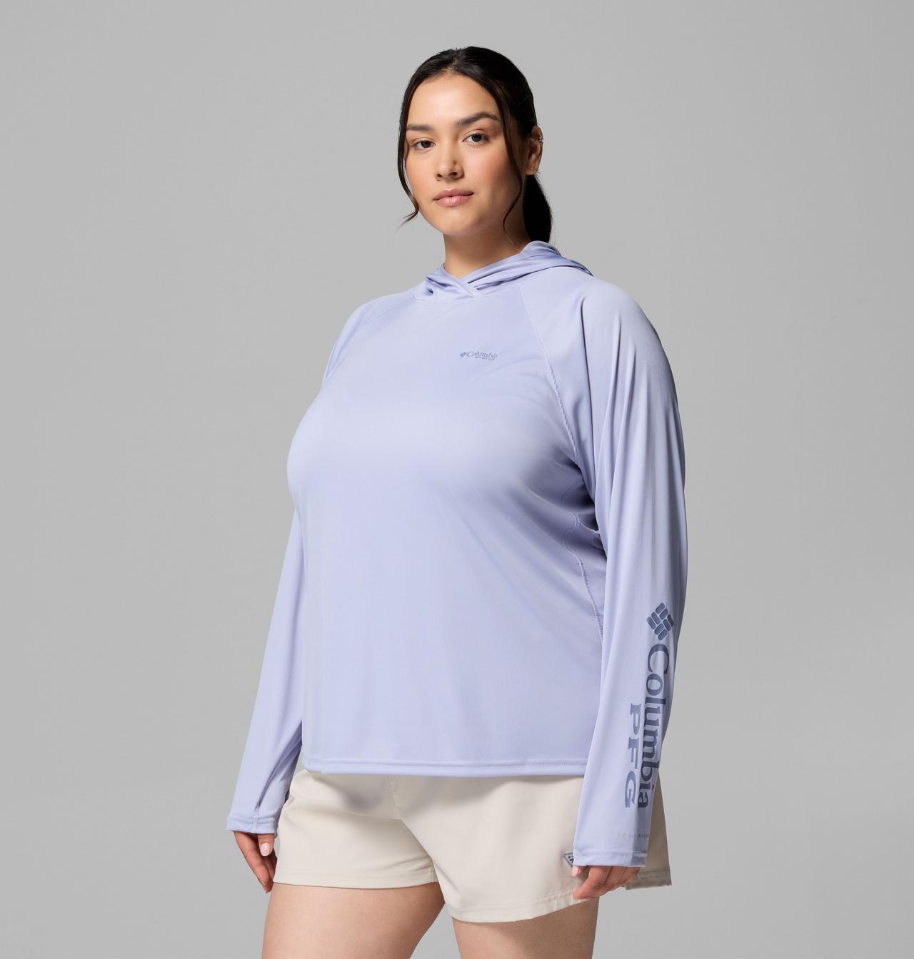 Women's PFG Tidal Tee™ II Hoodie - Plus Size 4