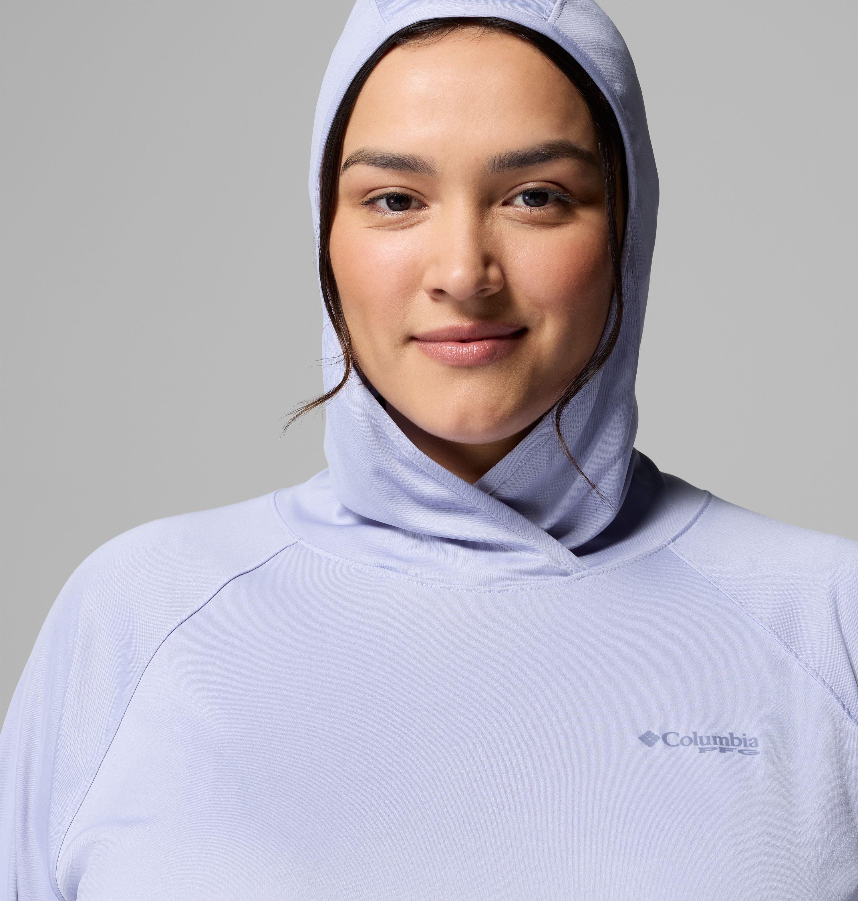 Women's PFG Tidal Tee II Hoodie - Plus Size | 580 | 1X 5