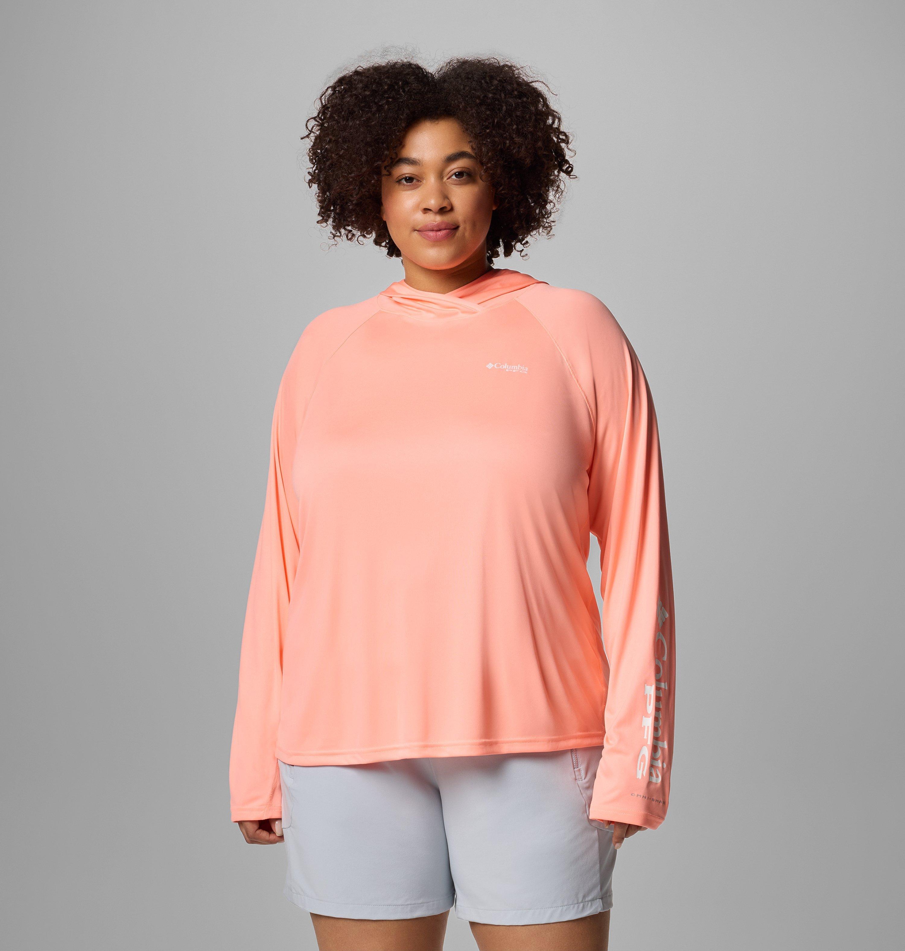 Columbia Women's PFG Tidal Tee  II Hoodie - Plus Size-