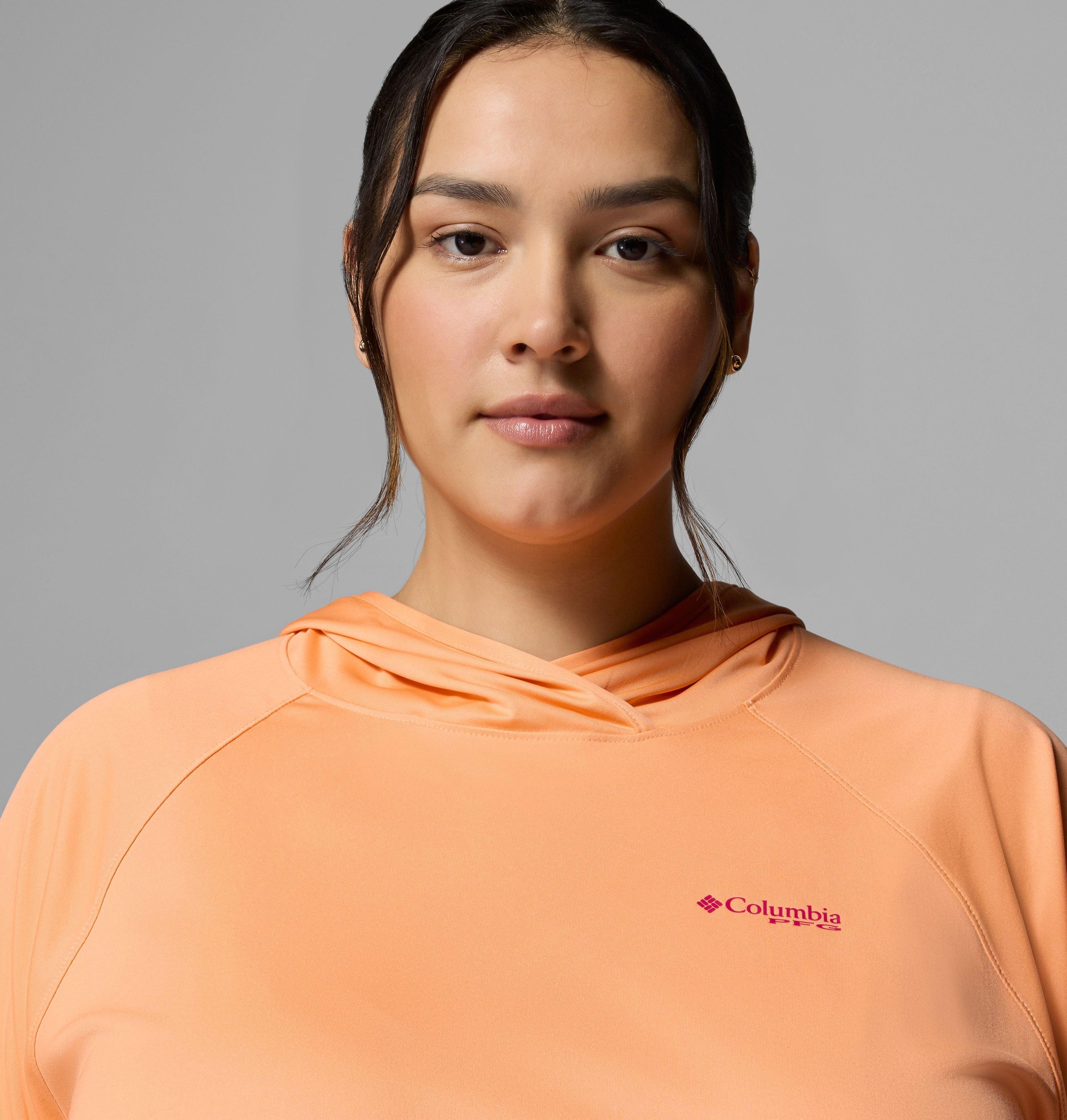 Women's PFG Tidal Tee II Hoodie - Plus Size | 873 | 1X 5