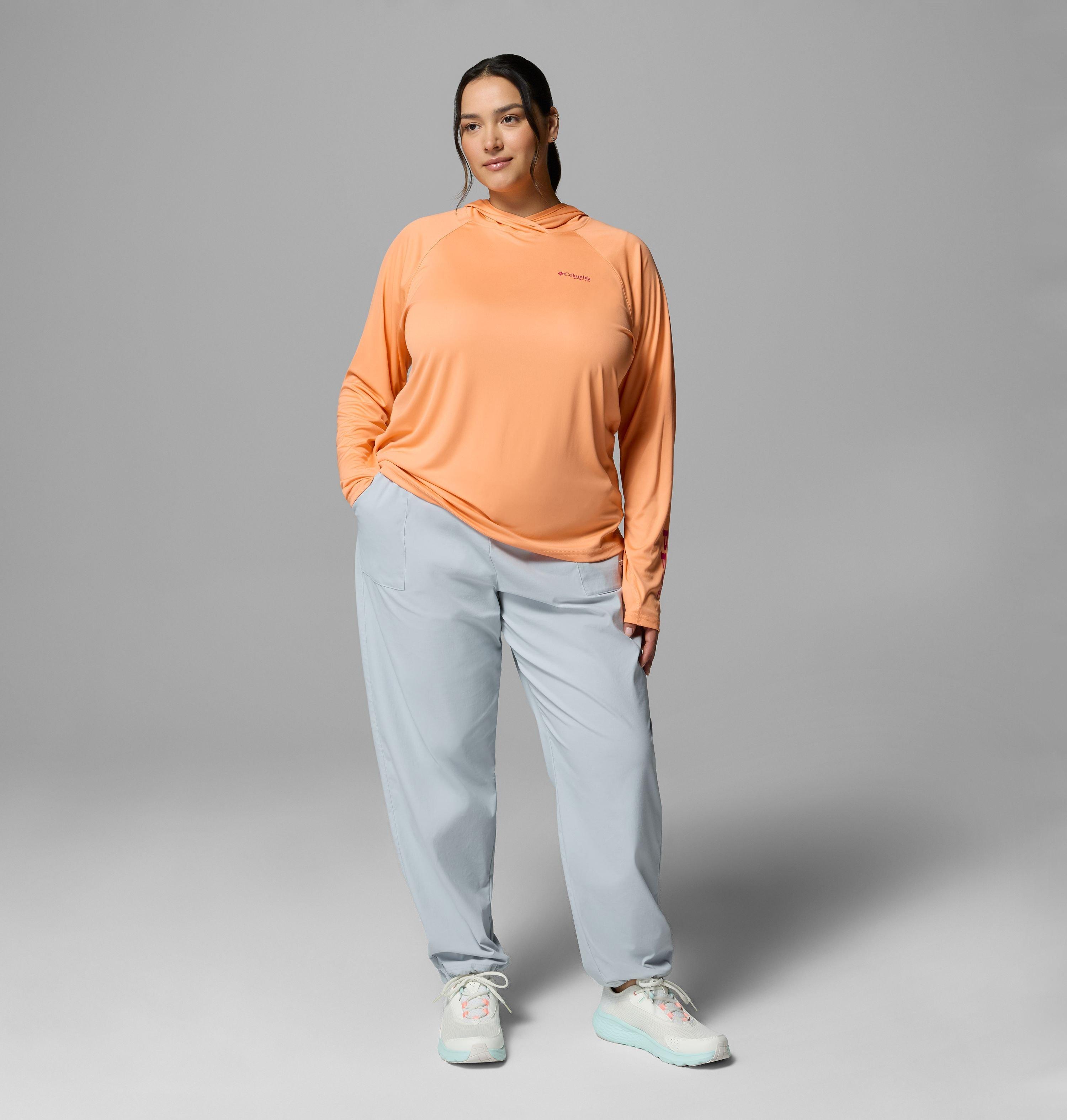 Women's PFG Tidal Tee II Hoodie - Plus Size | 873 | 1X 2