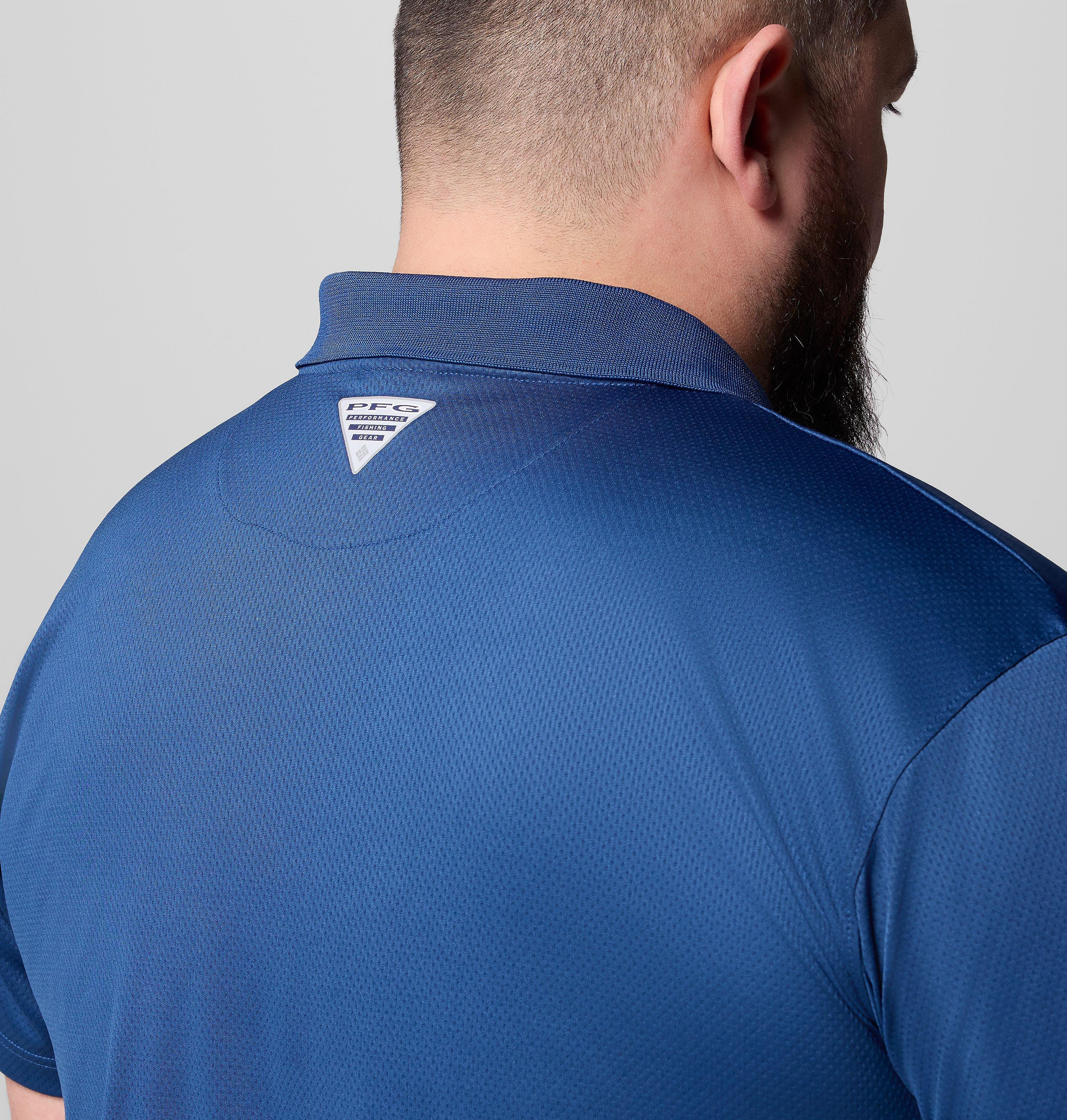 Men's PFG Solar Stream Polo Shirt - Big 6