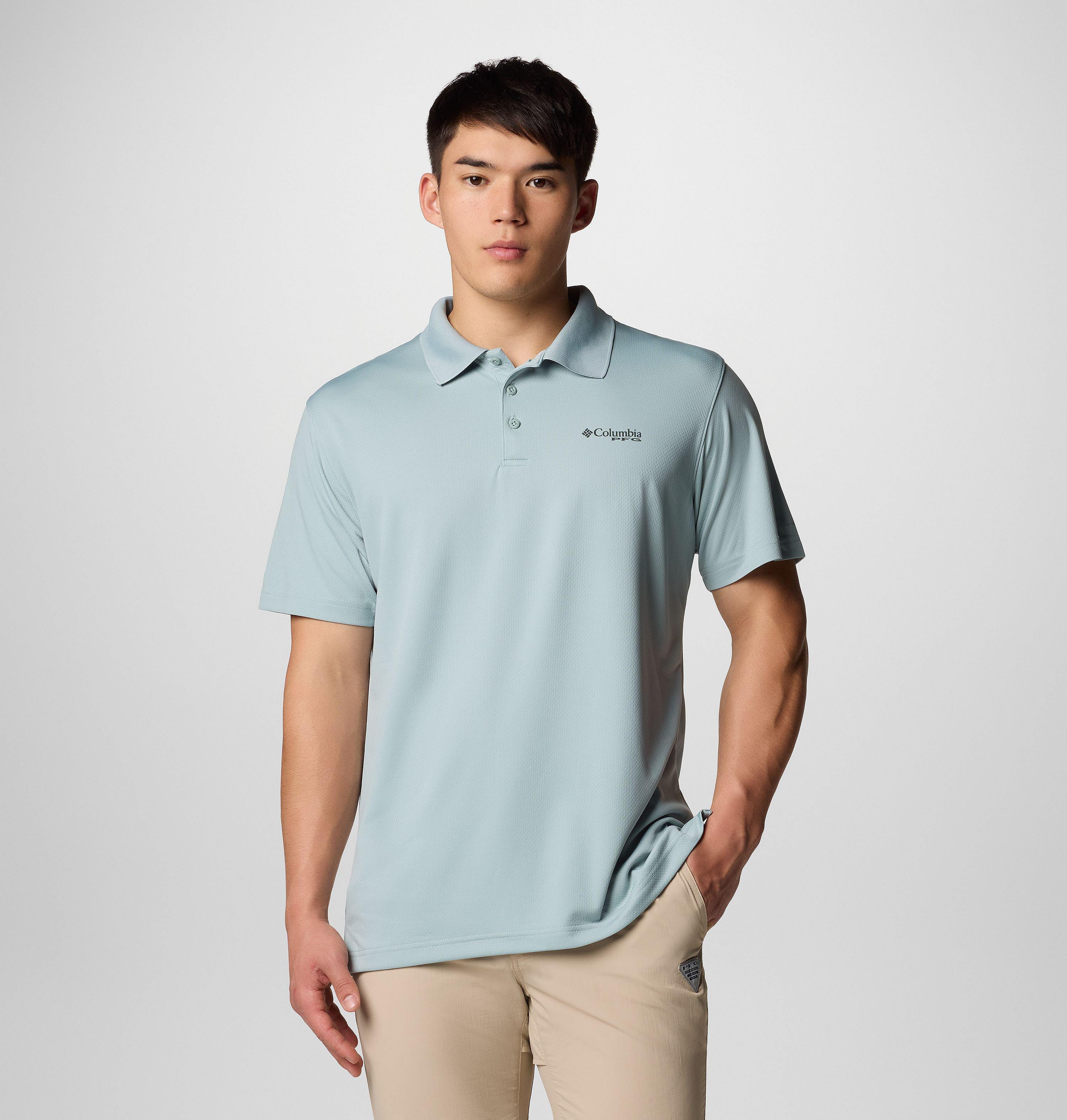 Men's PFG Solar Stream Polo Shirt - Tall 1