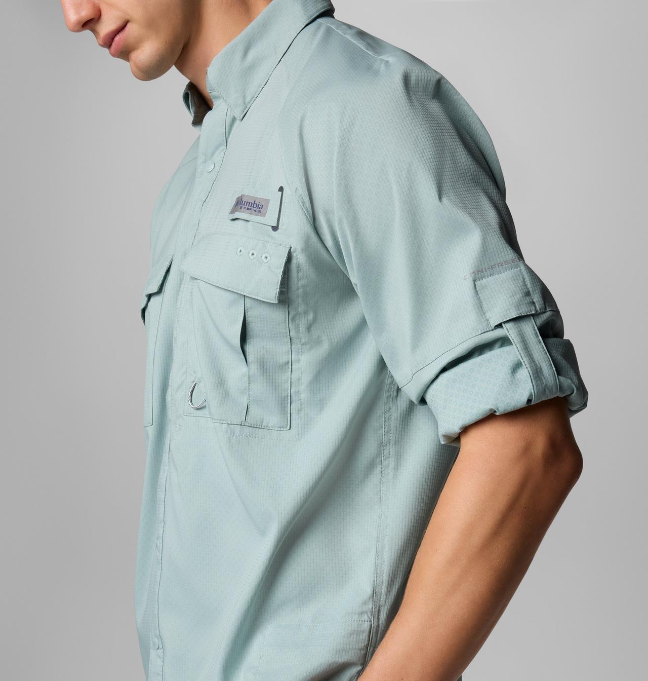 Men's PFG Shadowcaster™ Zero Long Sleeve Shirt 7
