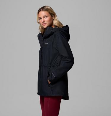 Women's Hikebound II Long Jacket, Color: Black, image 12