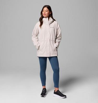 Women's Hikebound II Long Jacket, Color: Dark Stone, image 4