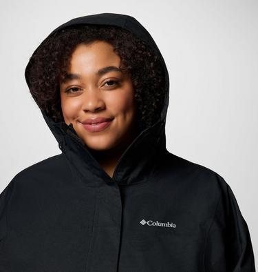 Women's Hikebound II Long Jacket - Plus Size, Color: Black, image 4