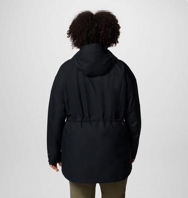 Women's Hikebound II Long Jacket - Plus Size, Color: Black, image 2