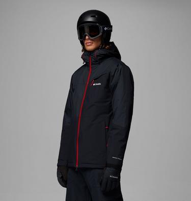 Men's Iceberg Point II Waterproof Ski Jacket, Color: Black, image 4