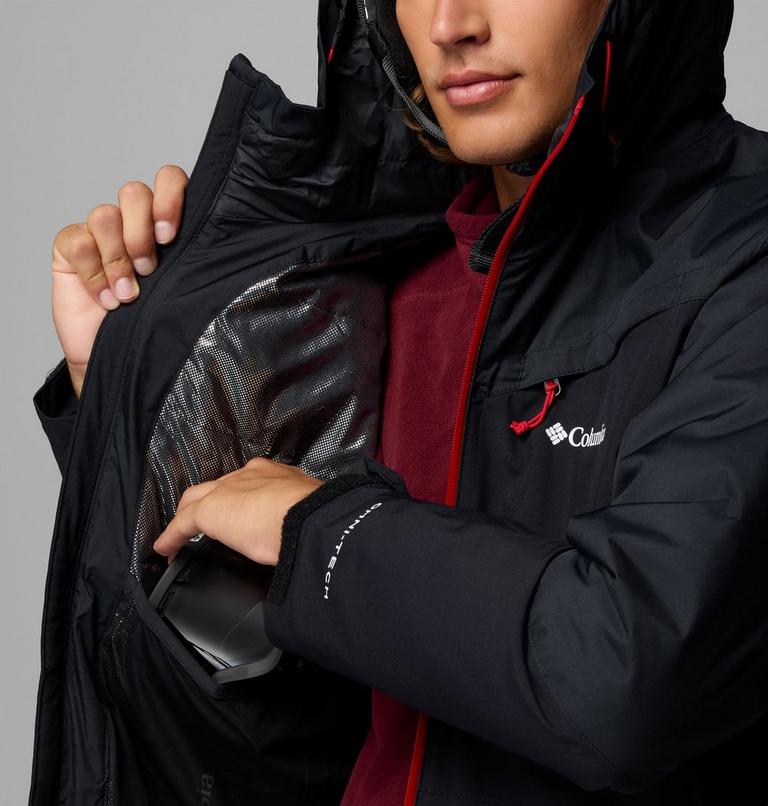 Chaqueta de esquí impermeable Iceberg Point II para hombre, Color: Black, image 5