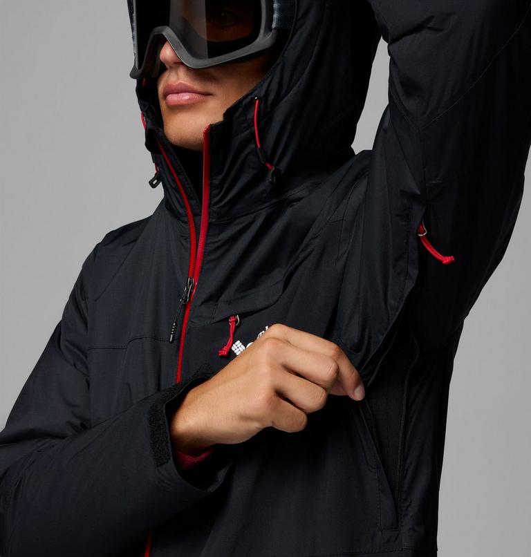 Chaqueta de esquí impermeable Iceberg Point II para hombre, Color: Black, image 8