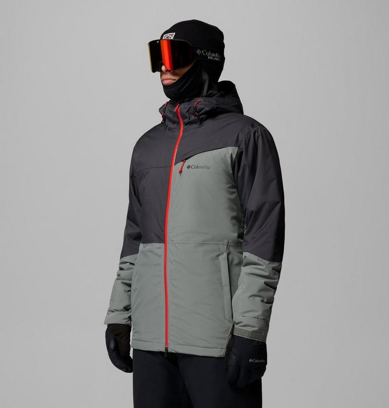 Men's Iceberg Point II Waterproof Ski Jacket, Color: Sedona Sage, Shark, image 4