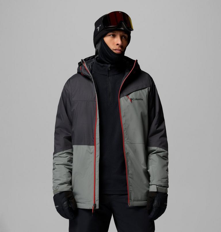 Men's Iceberg Point II Waterproof Ski Jacket, Color: Sedona Sage, Shark, image 5