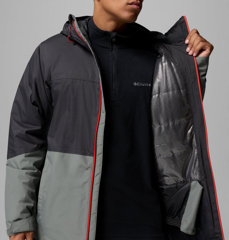 Men's Iceberg Point II Waterproof Ski Jacket, Color: Sedona Sage, Shark, image 7