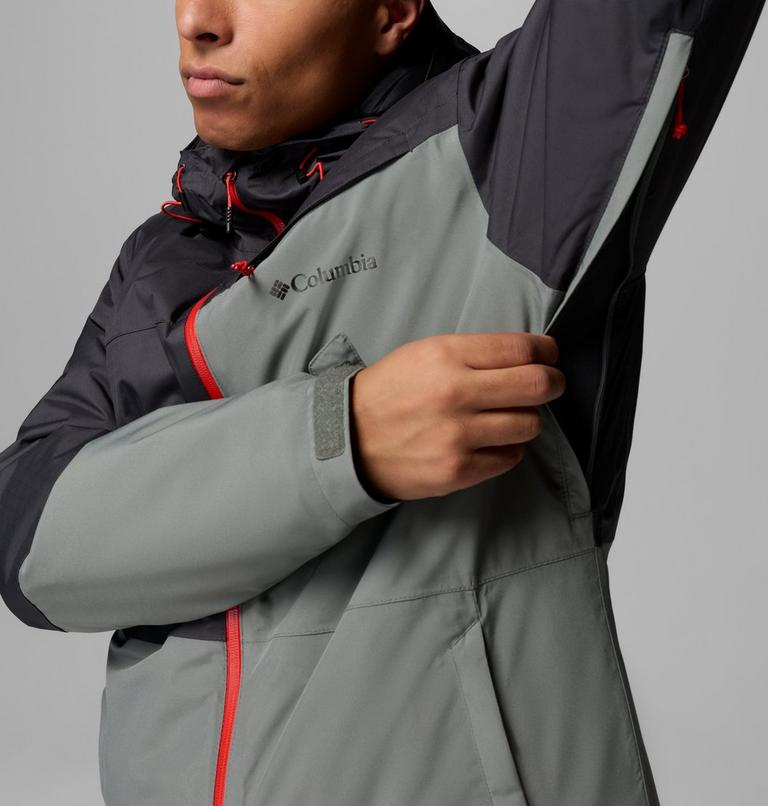 Men's Iceberg Point II Waterproof Ski Jacket, Color: Sedona Sage, Shark, image 10