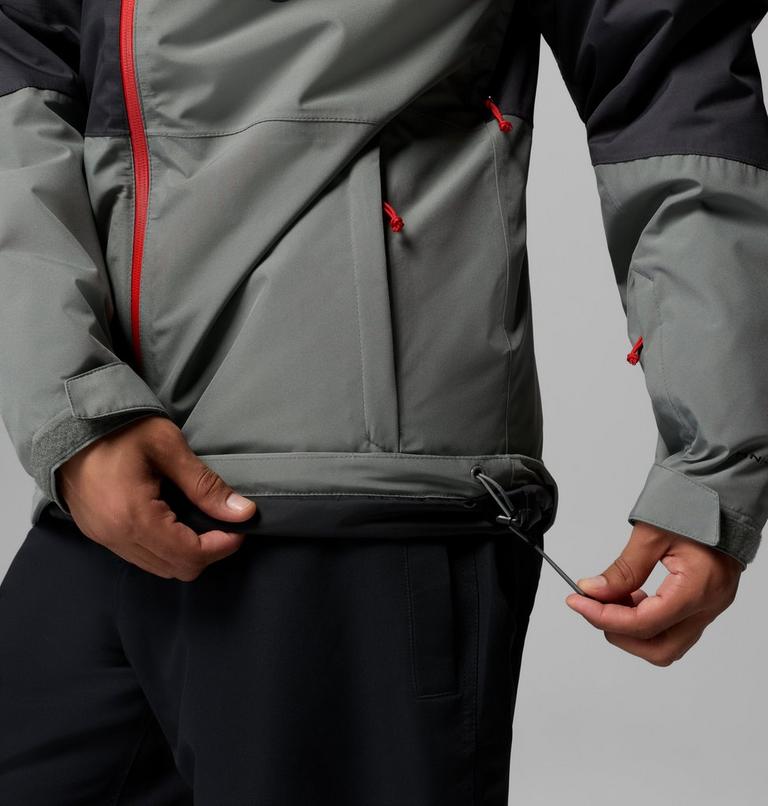 Men's Iceberg Point II Waterproof Ski Jacket, Color: Sedona Sage, Shark, image 12