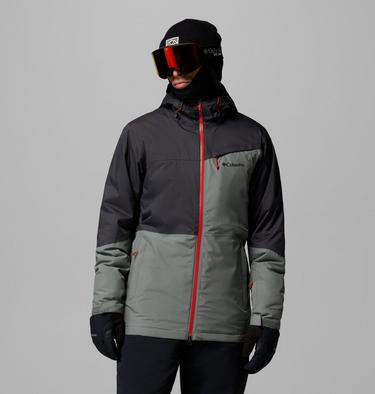 Men's Iceberg Point II Waterproof Ski Jacket, Color: Sedona Sage, Shark, image 1