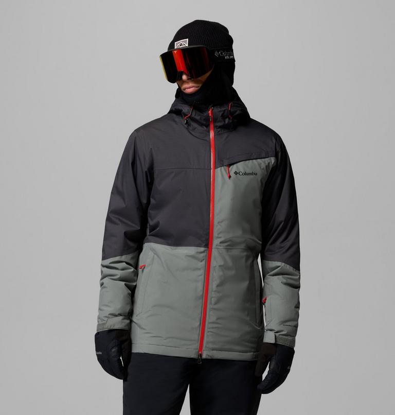 Men's Iceberg Point II Waterproof Ski Jacket, Color: Sedona Sage, Shark, image 1
