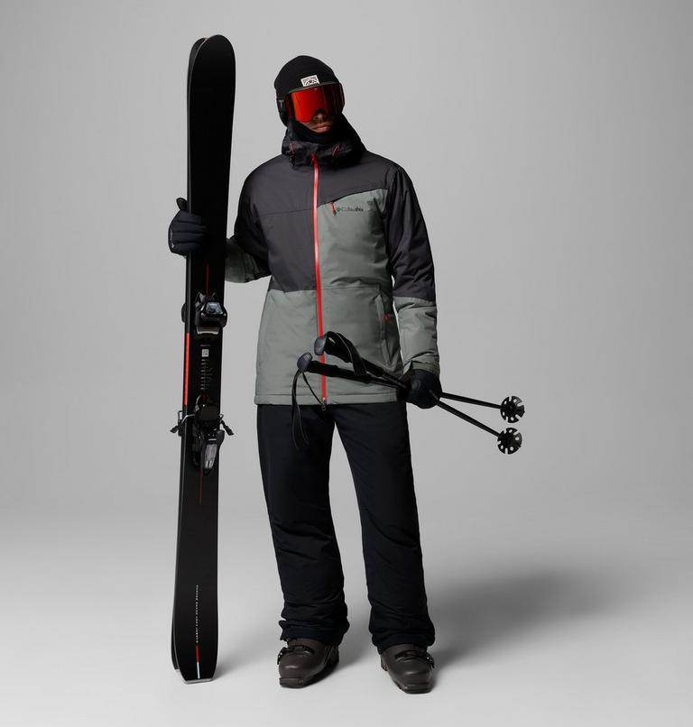 Men's Iceberg Point II Waterproof Ski Jacket, Color: Sedona Sage, Shark, image 2