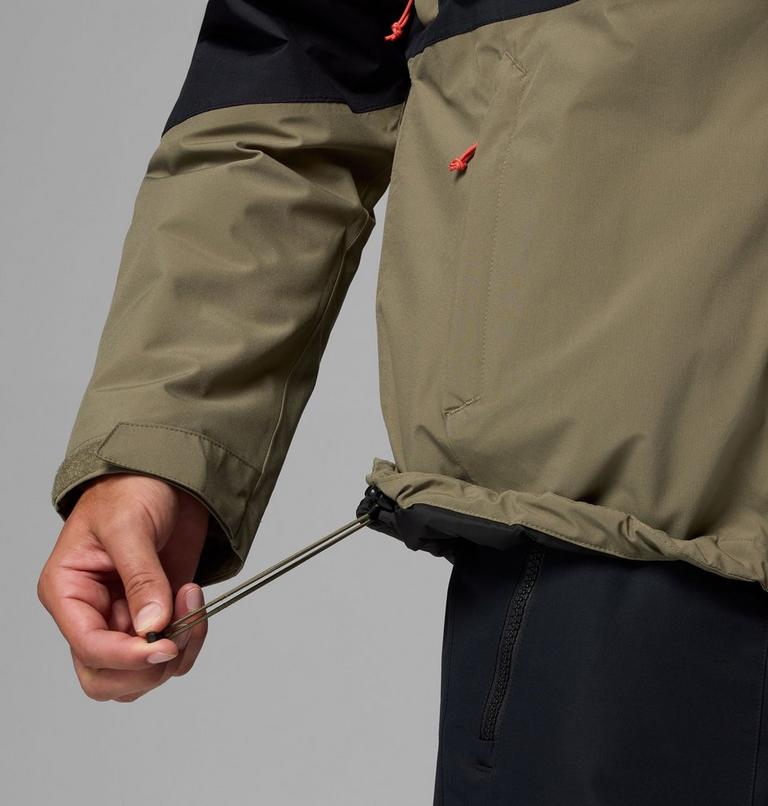 Chaqueta de esquí impermeable Iceberg Point II para hombre, Color: Stone Green, Black, image 10