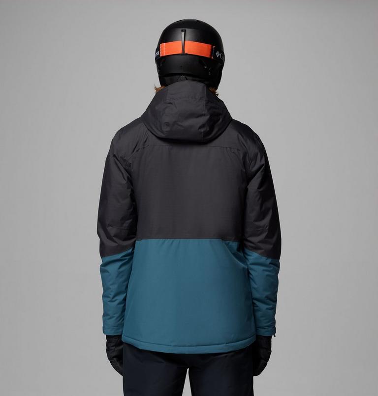 Chaqueta de esquí impermeable Iceberg Point II para hombre, Color: Everblue, Shark, image 3