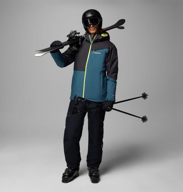 Chaqueta de esquí impermeable Iceberg Point II para hombre, Color: Everblue, Shark, image 2