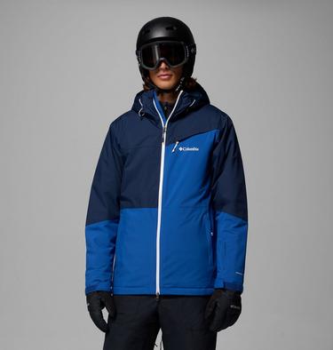 Men's Iceberg Point II Waterproof Ski Jacket, Color: Mountain Blue, Collegiate Navy, image 1