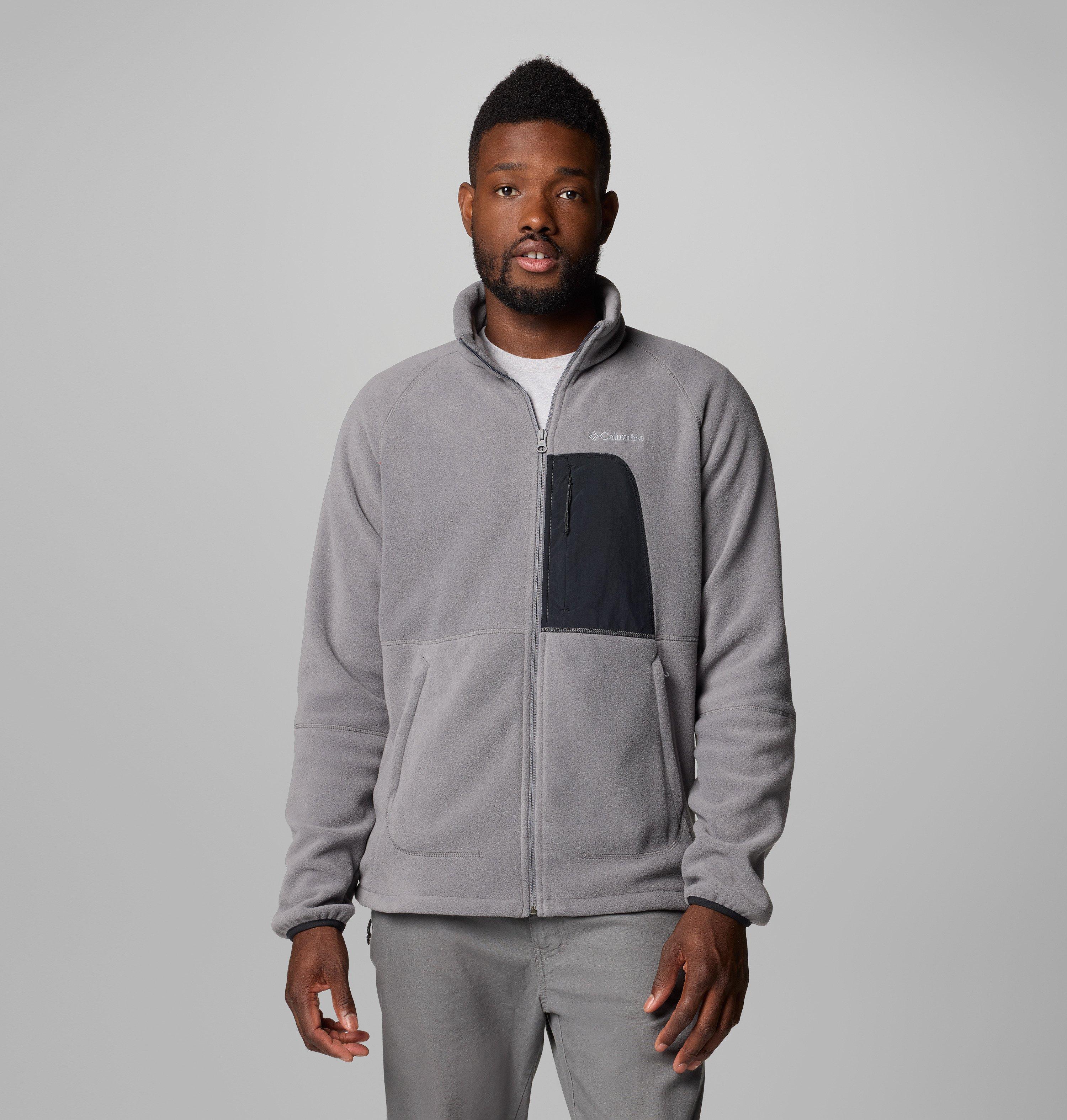 Columbia Sportswear Men's Grey Columbia - Rapid Expedition™ Ii Fleece Jacket - City Large