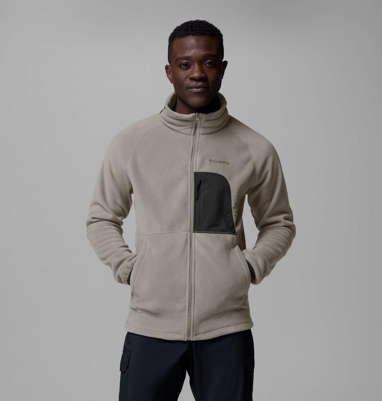 Men's Rapid Expedition II Fleece Jacket, Color: Dark Stone, Black, image 5