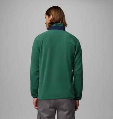 Men's Rapid Expedition II Fleece Jacket, Color: Rain Forest, Collegiate Navy, image 7