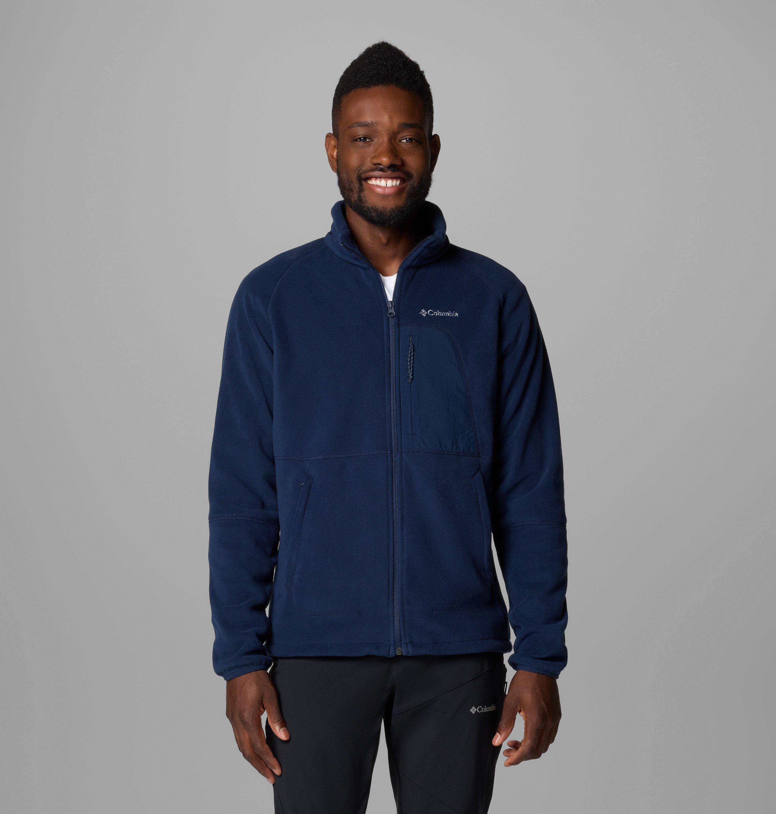 Columbia Sportswear Men's Blue Columbia - Rapid Expedition™ Ii Fleece Jacket - Collegiate Navy Small