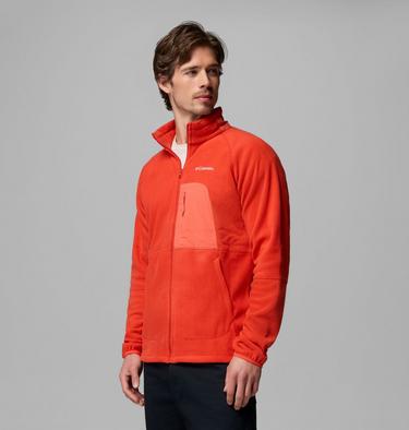 Men's Rapid Expedition II Fleece Jacket, Color: Super Sonic, Zing, image 4