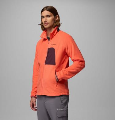 Men's Rapid Expedition II Fleece Jacket, Color: Zing, Moonvista, image 4