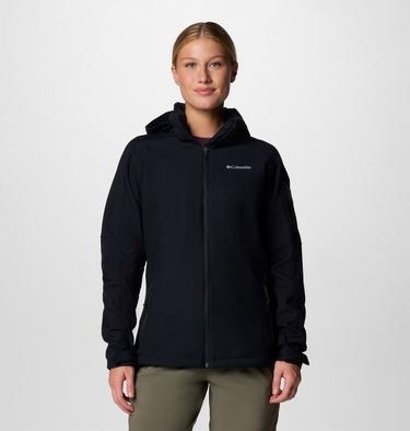 Women's Cascade Ridge III Softshell Jacket, Color: Black, image 1