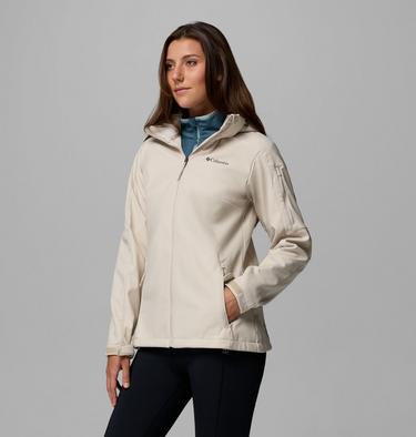 Women's Cascade Ridge III Softshell Jacket, Color: Dark Stone, image 4