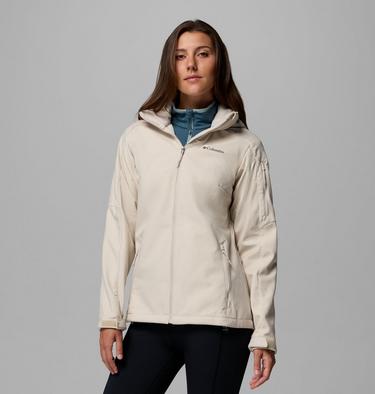 Women's Cascade Ridge III Softshell Jacket, Color: Dark Stone, image 5