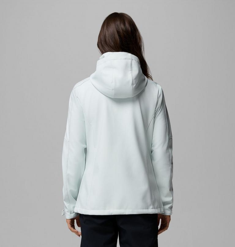 Women's Cascade Ridge III Softshell Jacket, Color: Tea Light, image 3